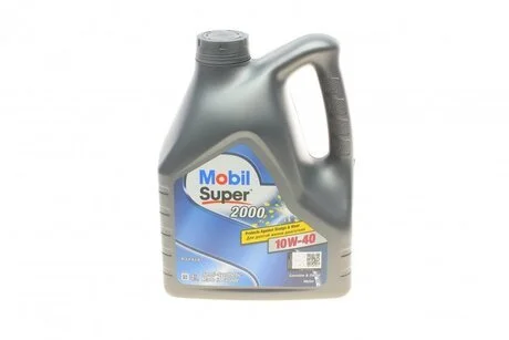 Масло моторне SUPER 2000 Х1 10W40 4л MOBIL 152568