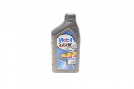 Масло моторне SUPER 2000 Х1 10W40 1л MOBIL 152569