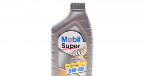 Масло моторне Super 3000 Formula V 5W-30 (1 л) MOBIL 153454 (фото 1)