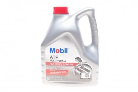 Олива трансмісійна ATF Multi-Vehicle 4л MOBIL 156096