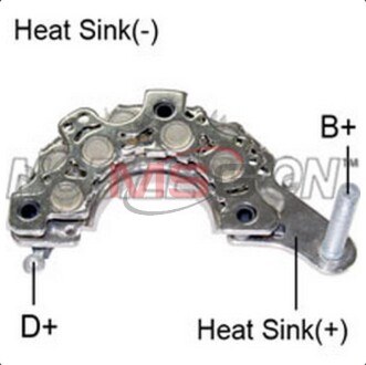 Діодний міст генератора MOBILETRON RK04