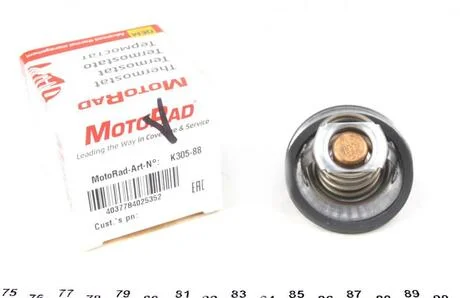 Термостат Duster/Logan/Clio/Kangoo/Megane I, II, III 1,4/1.6/2.0i 98- (88 C) MOTORAD 305-88K