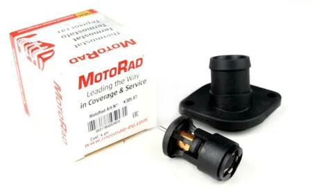 Термостат Golf III/IV/Bora/Caddy/Polo 14-16i 91- (87 C) (з фланцем) MOTORAD 385-87K