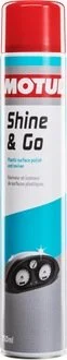 Поліроль та відновник кольору для пластикових поверхонь /SHINE & GO (750ML)/106561 MOTUL 100801