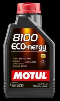 Масло моторне 8100 ECO-NERGY 5W-30, 1L MOTUL 102782