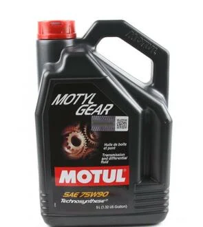 Масло трансмиссионное Technosynthese Motylgear SAE 75W90 (5L) MOTUL 317006