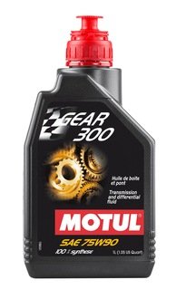 Масло трансм 75W90 Gear 300 (1л.) 100% Synthetic-для спорт. авто MOTUL 317101