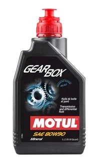 Масло трансмиссионное Gaerbox SAE 80W90 (1L) MOTUL 317201