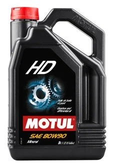 Олива трансмісійна мінеральна /HD SAE 80W90 (5L)/100105 MOTUL 317506