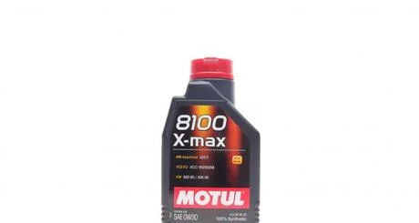 Масло моторне 8100 X-Max 0W-30 (1 л) MOTUL 347201