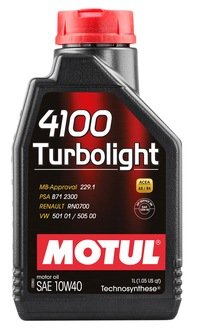 Масло моторное 4100 Turbolight 10W-40 (1 л) MOTUL 387601