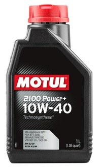Масло моторне 2100 Power+ 10W-40 (1 л) MOTUL 397701 (фото 1)