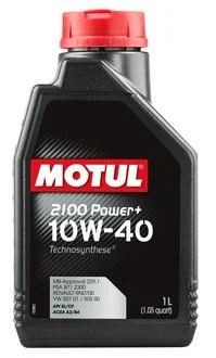 Масло моторное 2100 Power+ 10W-40 (1 л) MOTUL 397701