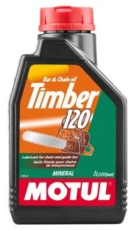 Олива для ланцюгових пилок мінеральна Timber SAE 120 (1L) MOTUL 785001