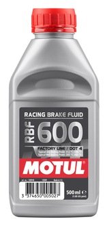 Тормозная жидкость 100% синтетическая RBF 600 Factory Line (0,5L) MOTUL 806910