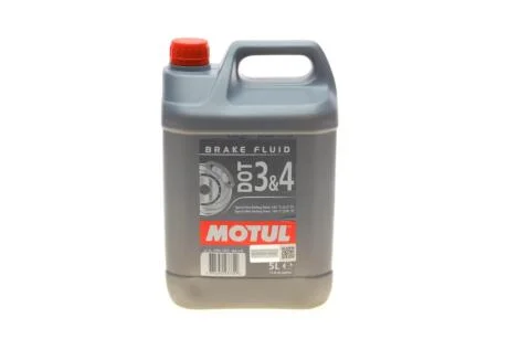 Гальм рідина DOT 3&4 5L MOTUL 807906