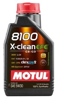 Масло моторное 8100 X-clean EFE 5W-30 (1 л) MOTUL 814001