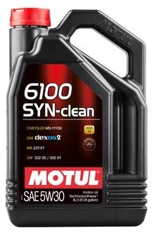 Масло моторное 6100 Syn-Clean 5W-30 (5 л) MOTUL 814251