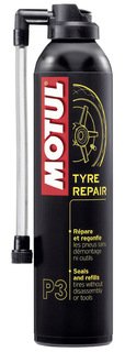 Средство для ремонта и подкачки всех типов шин P3 Tyre Repair (300ML) MOTUL 817715