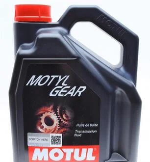 Олива трансмісійна Technosynthese /MOTYLGEAR SAE 75W80 (5L)/106466 MOTUL 823406
