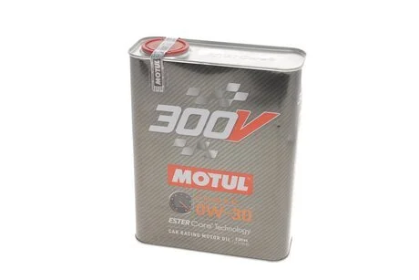 Олива моторна 100% синтетична естерова д/авто /300V POWER SAE 0W30 (2L)/110856 MOTUL 826402