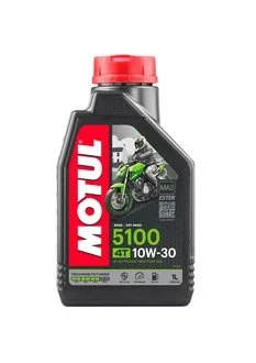 Олива для 4-х тактних двигунів Technosynthese естерова 5100 4T SAE 10W30 (1L) MOTUL 836611