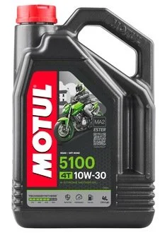 Олива для 4-х тактних двигунів Technosynthese естерова 5100 4T SAE 10W30 (4L) MOTUL 836641