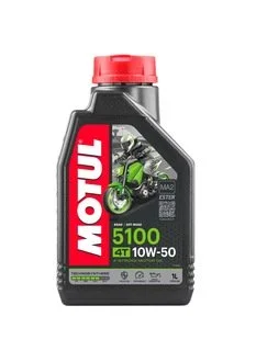 Олива для 4-х тактних двигунів Technosynthese естерова 5100 4T SAE 10W50 (1L) MOTUL 836811