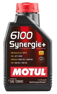 Масло моторне 6100 Synergie+ 10W-40 (1 л) MOTUL 839411 (фото 1)