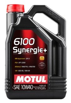 Масло моторное 6100 Synergie+ 10W-40 (5 л) MOTUL 839451