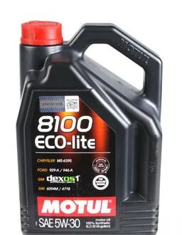 Масло моторное 8100 Eco-Lite 5W-30 (5 л) MOTUL 839551