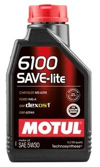 Масло моторне 6100 Save-Lite 5W-30 (1 л) MOTUL 839611