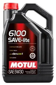 Масло моторне 6100 Save-Lite 5W-30 (4 л) MOTUL 839650