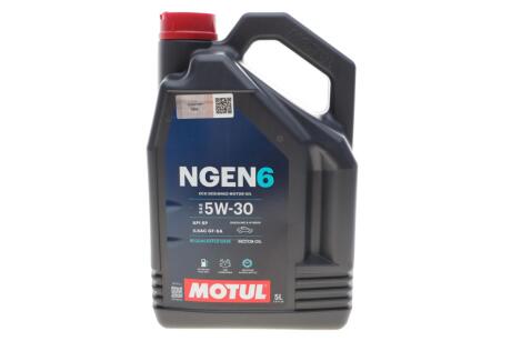 Олива моторна синтетична д/авто /NGEN 6 SAE 5W30 (5L)/113112 MOTUL 839851