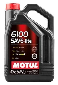 Масло моторне 6100 Save-Lite 5W-20 (5 л) MOTUL 841351