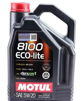 Мастило моторне 8100 Eco-Lite 5W-20 (5 л) MOTUL 841451