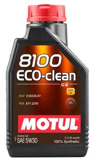 Масло моторное 8100 Eco-Clean 5W-30 (1 л) MOTUL 841511