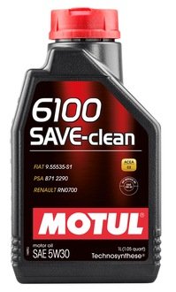 Масло моторное 6100 Save-Clean 5W-30 (1 л) MOTUL 841611 (фото 1)