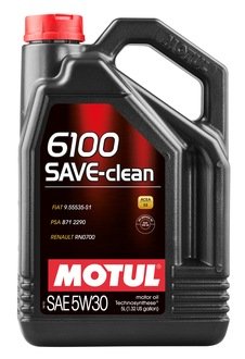 Масло моторне 6100 Save-Clean 5W-30 (5 л) MOTUL 841651 (фото 1)