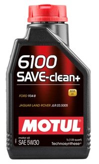 Масло моторне 6100 Save-Clean+ 5W-30 (1 л) MOTUL 842311 (фото 1)