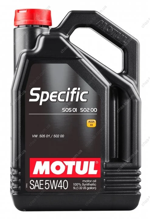Масло моторное Motul Specific 505 01 502 00 5W-40 (5 л) MOTUL 842451 (фото 1)