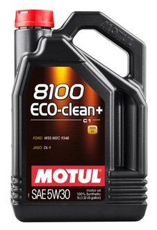 Масло моторне 8100 Eco-Clean+ 5W-30 (5 л) MOTUL 842551 (фото 1)