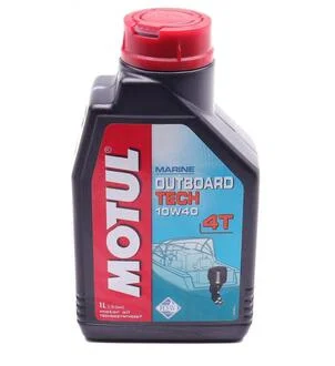 Олива для 4-х тактних двигунів Technosynthese для моторів лодок та човнів /OUTBOARD TECH 4T SAE 10W40 (1L)/104265=106397 MOTUL 852211