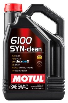 Масло моторне 6100 Syn-Clean 5W-40 (4 л) MOTUL 854250 (фото 1)