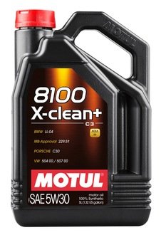 Масло моторное 8100 X-Clean+ 5W-30 (5 л) MOTUL 854751