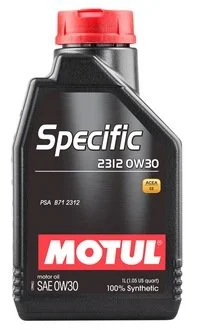 Масло моторне Specific 2312 0W-30 (1 л) MOTUL 867511