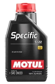 Масло моторное Specific 5122 0W-20 (1 л) MOTUL 867601