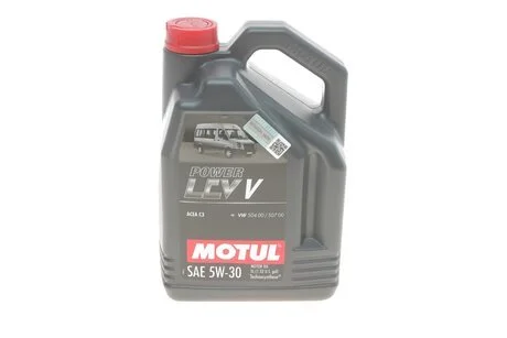 Олива моторна Technosynthese д/авто /POWER LCV V SAE 5W30 (5L)/109907 MOTUL 874251