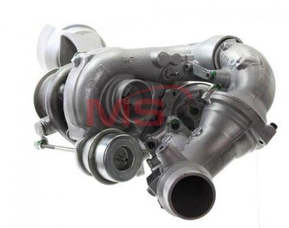 Турбіна відновлена Bi-Turbo в зборі MERCEDES-BENZ ML W166 11-15, GLE W166 15-18 MSG 10009700070