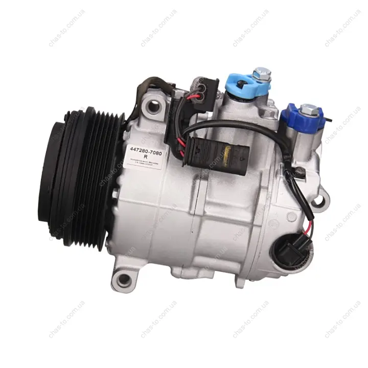 Компресор кондиціонера відновлений MERCEDES-BENZ C-Class W204 07-14, E-Class W212 09-16, E-Class W207 09-16, CLS C218 10-17, SL R231 12- MSG 447280-7080 R (фото 1)